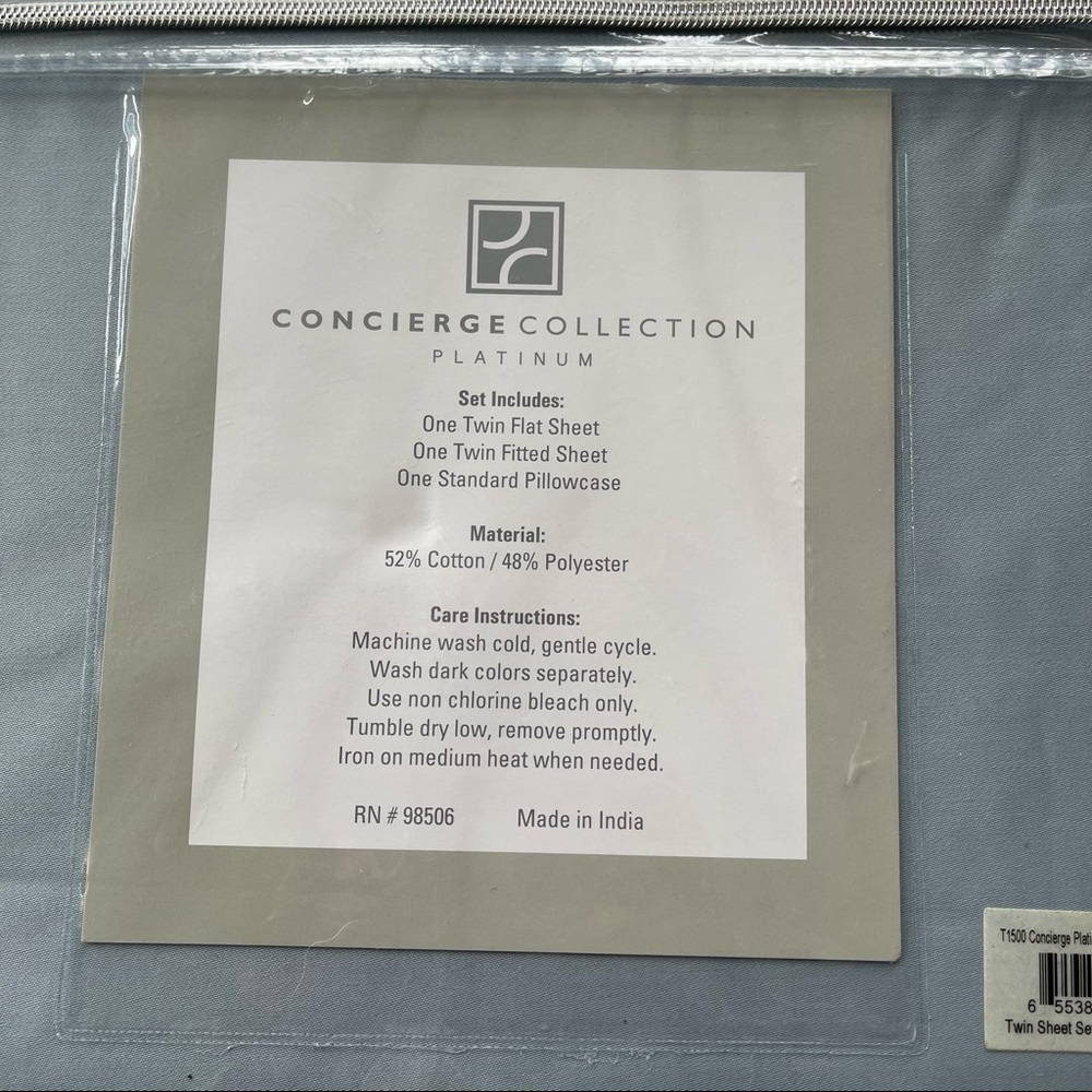 Twin Flat Bed Sheet Set
